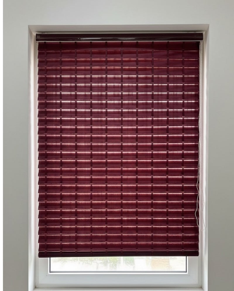 gatco Red XT-18 Squares Roller Blind - Image 3